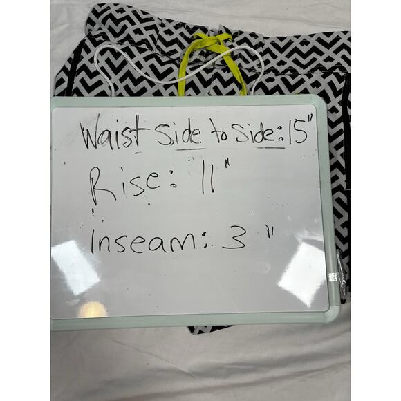 Tucann Performance Waves Mens Size M 3” Inseam Swim Board Trunk Shorts Surf - Picture 7 of 8